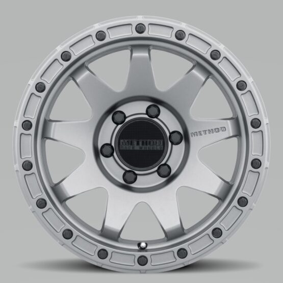 MR317 17x8.5 0mm Offset 6x135 87mm CB Matte Titanium Wheel - Image 2