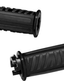 Show Chrome Combat Grips Black for Can-Am Ryker 7/8in Handlebars