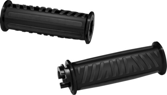 Show Chrome Combat Grips Black for Can-Am Ryker 7/8in Handlebars