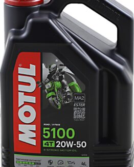 Motul 5100 4T 20W50 Synthetic Blend Engine Oil 4L