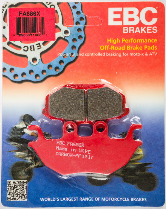 X Series Carbon Graphite Brake Pads and Shoes - Image 2