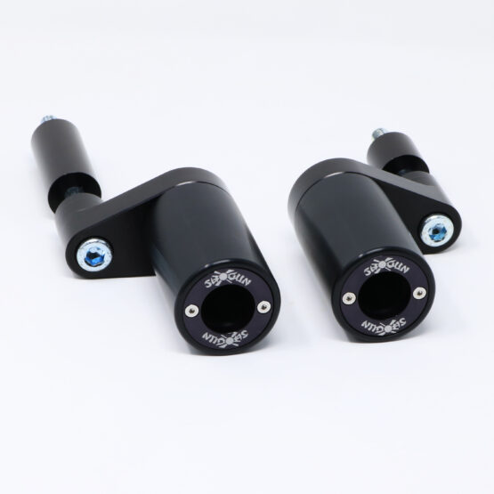 Shogun PA2 Frame Sliders No Cut Black For Kawasaki