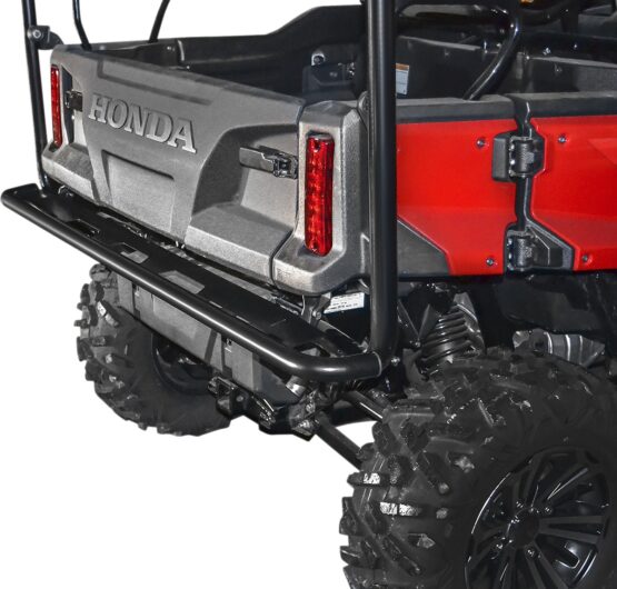 Moose Offroad Rear Bumper Black Honda Pioneer 1000 - Image 2