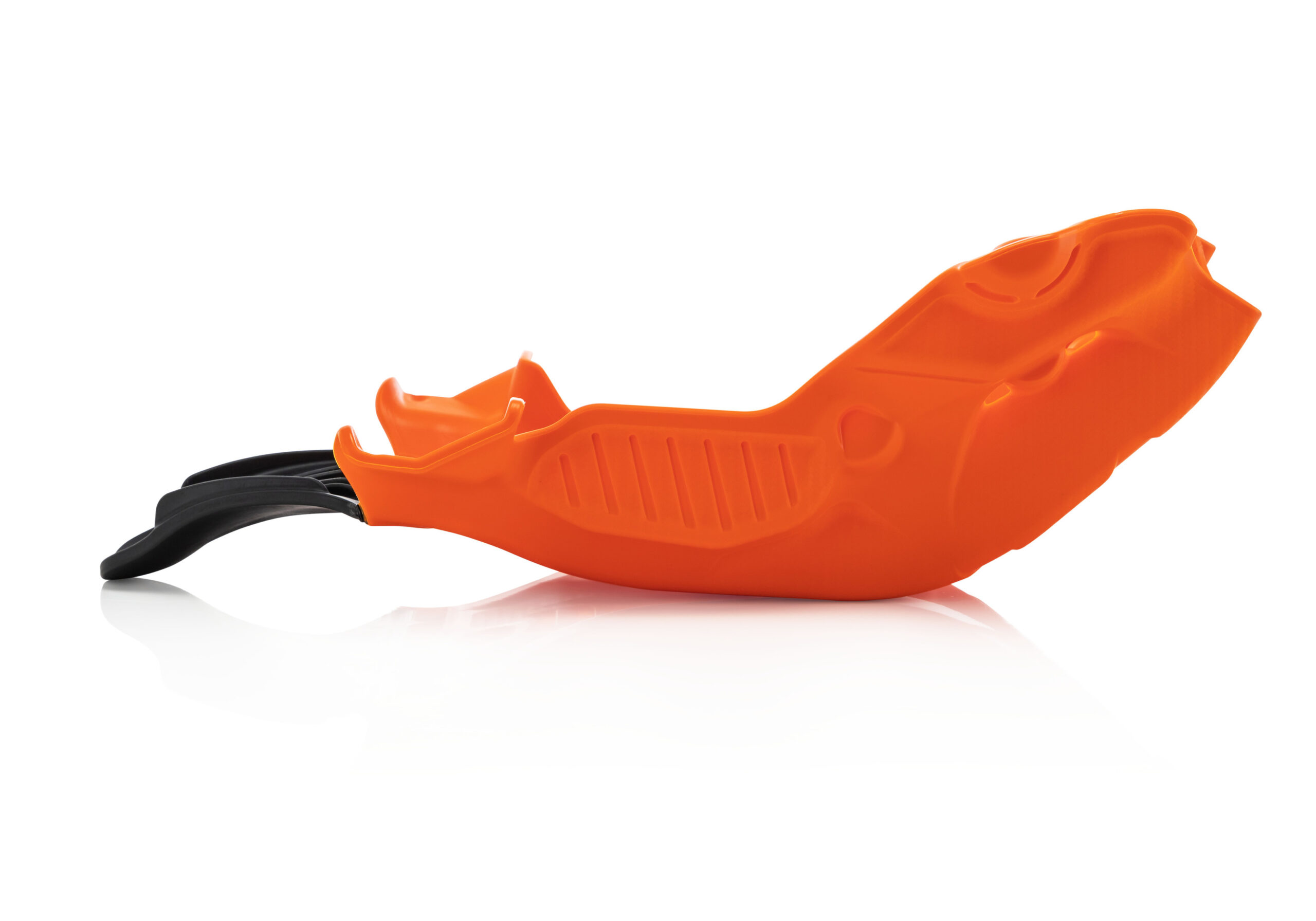 Skid Plate W/linkage Guard - Orange & Black - Image 4