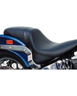 Danny Gray Weekday Seat Low Black Leather/Vinyl Full Set Fits FLSTC FLSTF FXST