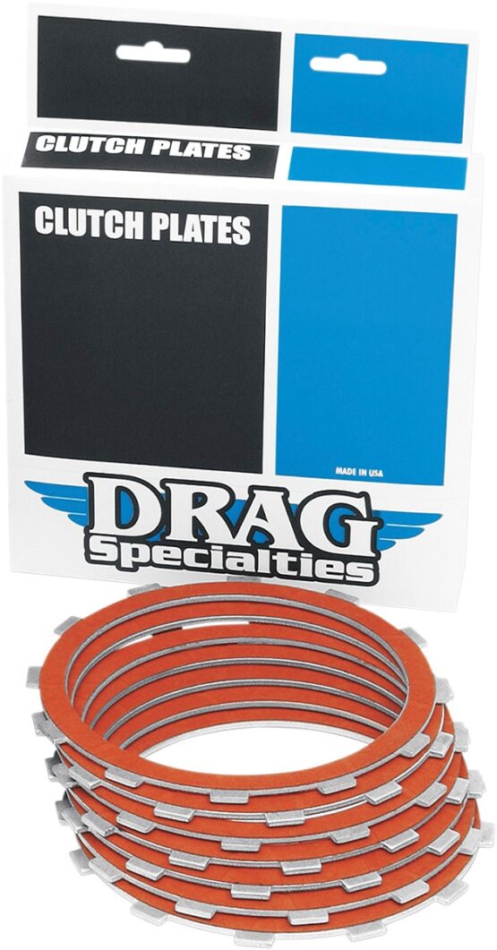 Drag Specialties Clutch Friction Plate Set Organic For Harley XL 1984-1990