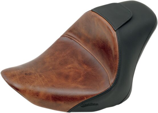 Renegade Lariat Leather Solo Seat Brown Gel