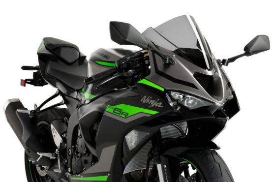 Puig Z-Racing Windscreen Smoke For Kawasaki ZX-6R 2024