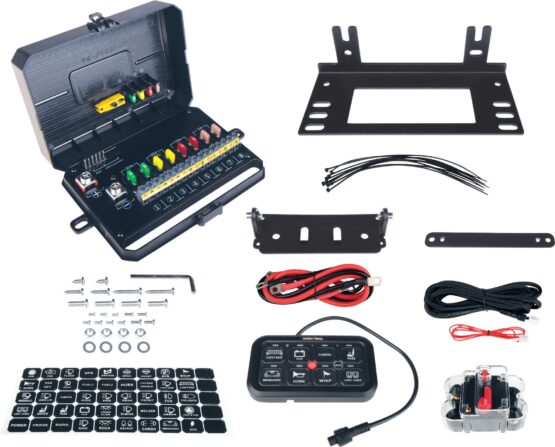 Open Trail 8-Gang RGB Universal Switch Panel for ATV UTV Off Road