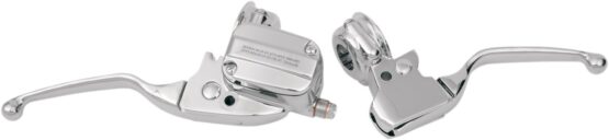 Drag Specialties Brake and Clutch Lever Assembly Chrome For Harley FL Touring