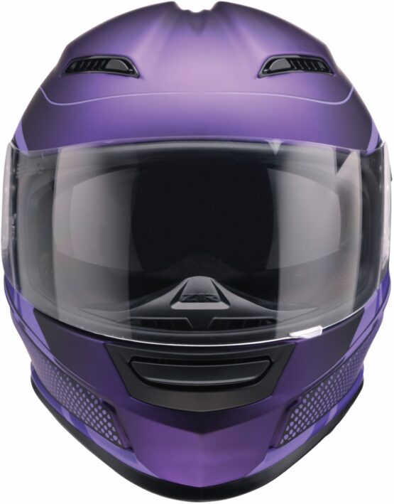 Z1R Jackal Dark Matter Helmet 2XL Matte Black/Purple - Image 2