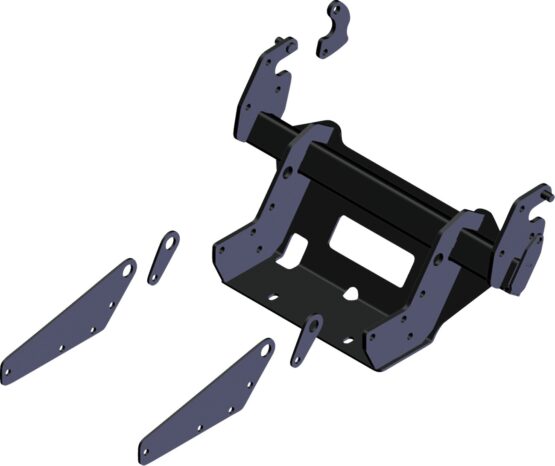 KFI PRO 2.0 Glacier Adapter Tall For Polaris Ranger XD 1500