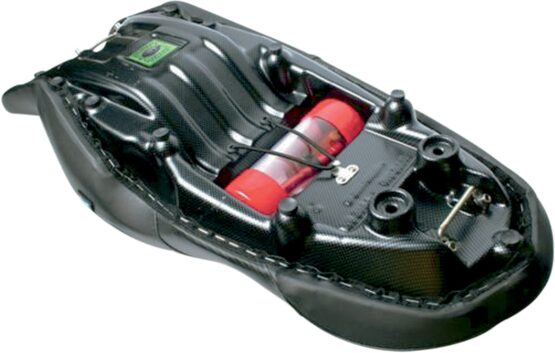 Sargent World Sport 2-Up Low Seat CarbonFX Black Fits BMW F800 - Image 2