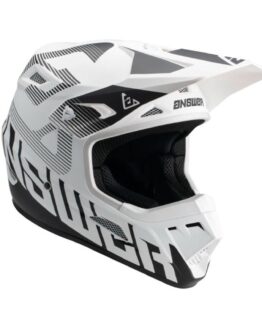 AR1 V2 Bold Helmet White/Black Youth - Large