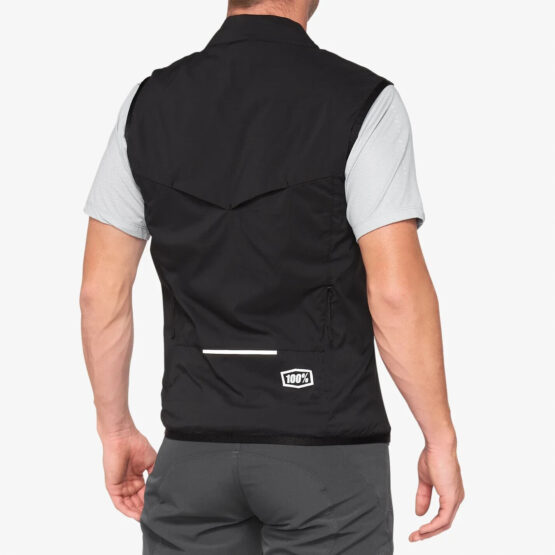 100% Men's Corridor Stretch Vest Black XL - Image 2