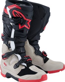 Alpinestars Tech 7 Enduro Boots Black/Light Gray/Bright Red US 12