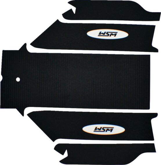 WSM Traction Mat Set Black For Yamaha SuperJet SJ700
