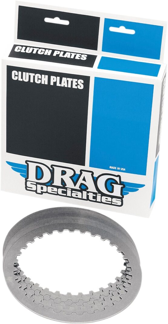 Drag Specialties Steel Drive Plates Set of 8 For Harley Twin Cam 99-17