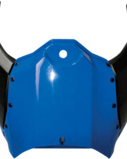 Blue Upper Radiator Shroud w/ Black Ducts