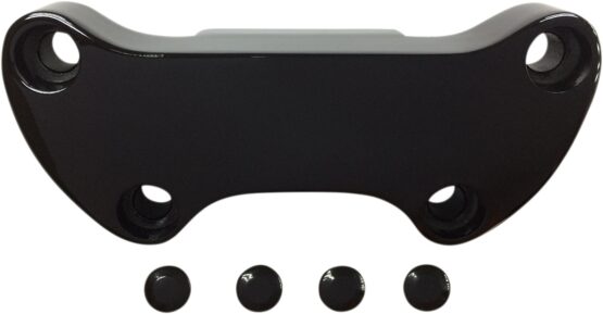 Drag Specialties Handlebar Clamp Black Gloss for 1 in Bars