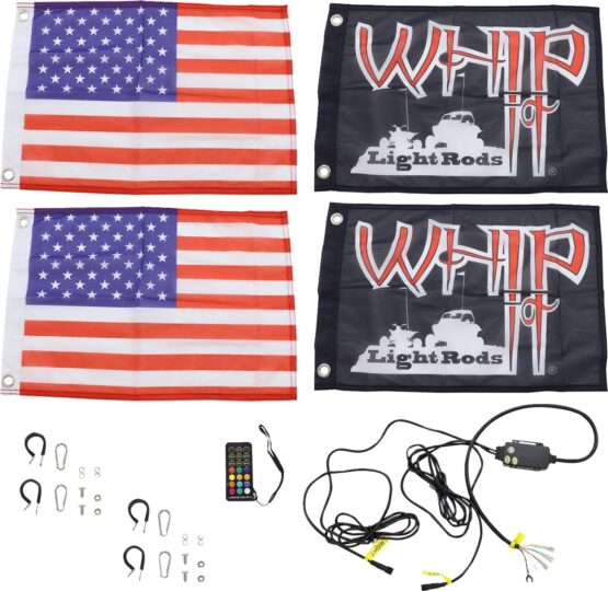 2Ft Qd Rgb Chase Led Whip Set - Image 2