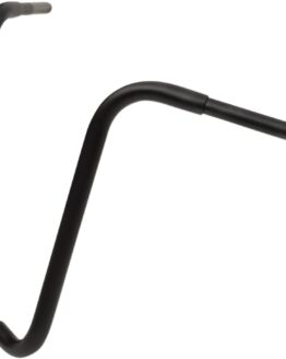 Drag Specialties 1-1/4 in Buffalo Touring Handlebar Black Flat For Harley