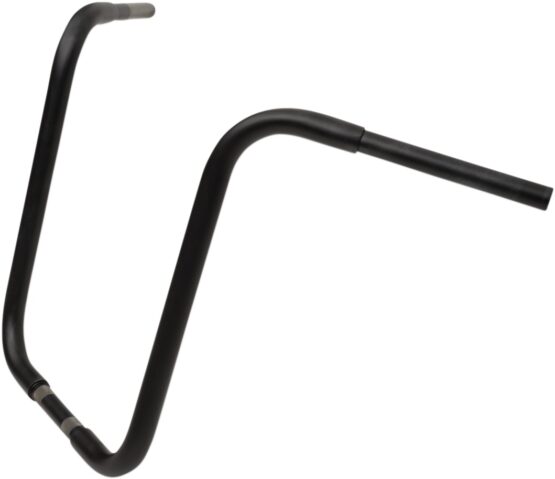 Drag Specialties 1-1/4 in Buffalo Touring Handlebar Black Flat For Harley