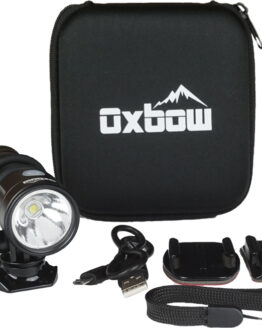 Oxbow Maverick Helmet Light Kit Rechargeable Lithium Battery