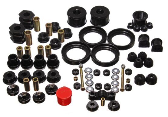 Energy Suspension Hyper-Flex Master Bushing Set Black Fits 96-00 Civic/CRX