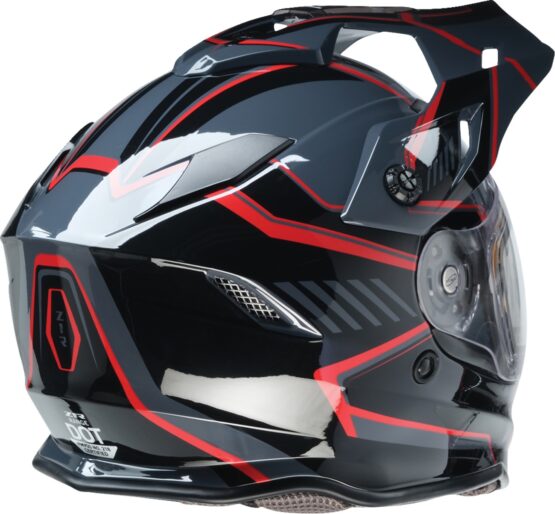 Z1R Range Rotor Snow Electric Helmet - M, Black/Red - Image 3