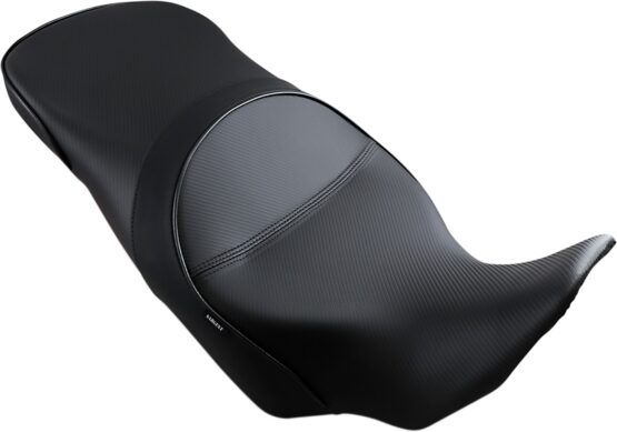 Sargent World Sport Performance Low Solo Seat Black CarbonFX Vinyl Fits VStrom - Image 2
