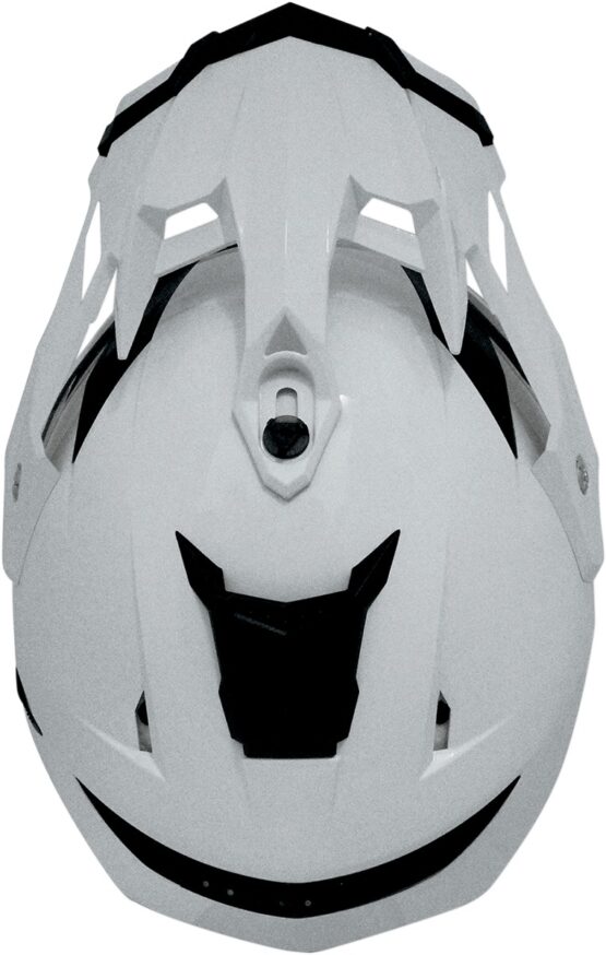 FX-41DS Full Face Dual-Sport Helmet Gloss White X-Small - Image 4