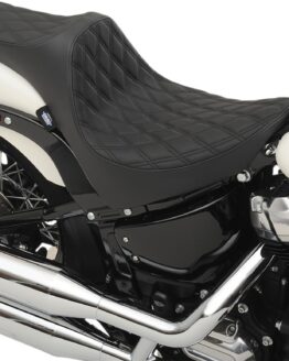 Predator Double Diamond Vinyl 2-Up Seat - Black
