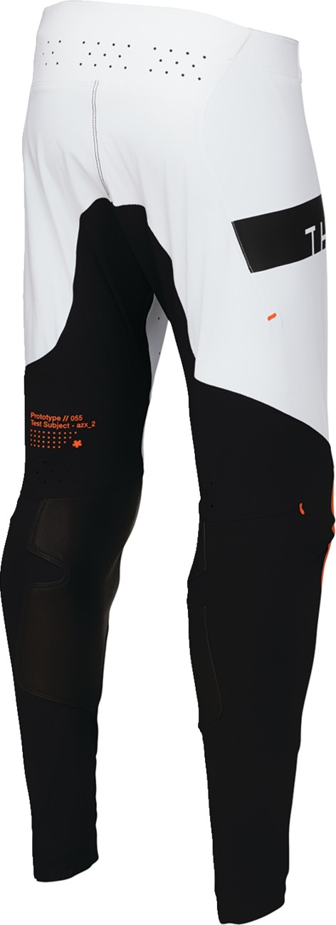 Thor Sportmode Rogue Pants Orange Black White Men's 33 - Image 4