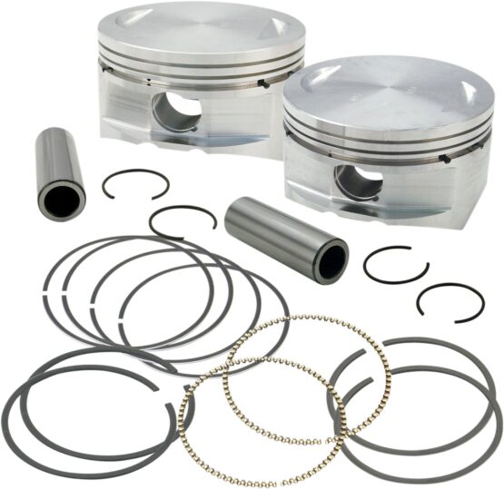 S&S Forged Piston Set 3.927" .010 Flattop for S&S Engines