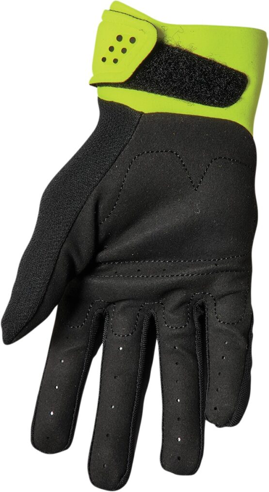 Thor Youth Spectrum Gloves XS Black/Acid - Image 2
