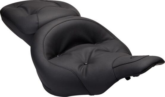 Mustang One-Piece Regal Ultra Touring Seat Black Fits Touring Models 97-07