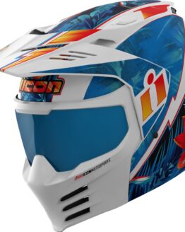 ICON Elsinore Kaonohi Helmet Blue - Large