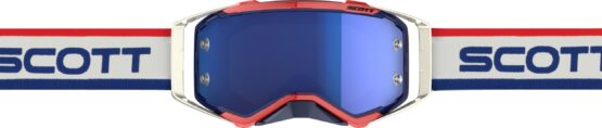 Prospect Goggles Red/White/Blue Blue Chrome Works Lens - Image 2