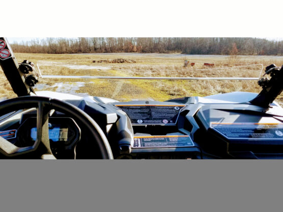 Clear Half Windshield - Image 4
