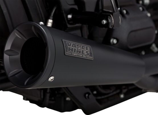 Vance & Hines PCX 2-1 Upsweep Exhaust Black Fits Softail Fat Bob 18-22 - Image 2