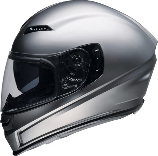 Z1R Jackal Satin Helmet - Large, Matte Silver