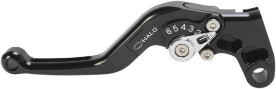 Halo Adjustable Folding Clutch Lever - Black