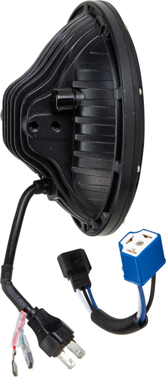 HardDrive LED Headlight 7 Inch 130W Black 10000/5000 Lumens - Image 2