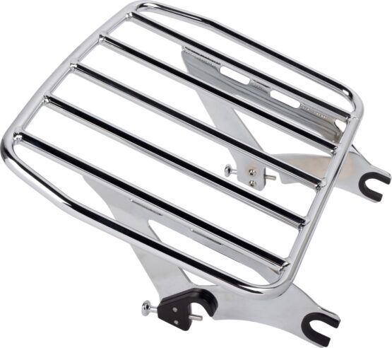Cobra Detachable BA Flat Rack Chrome Fits Indian