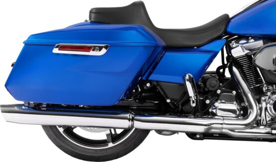 Drag Specialties Predator III Extended Reach Seat Vinyl/Leather Harley FLH/FLT 23-24 - Image 2