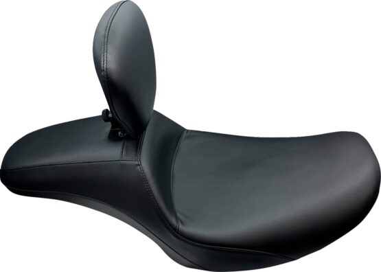 Le Pera Outcast Daddy Long Legs Seat w/ Backrest Smooth Black For FLH/FLT '23-'24