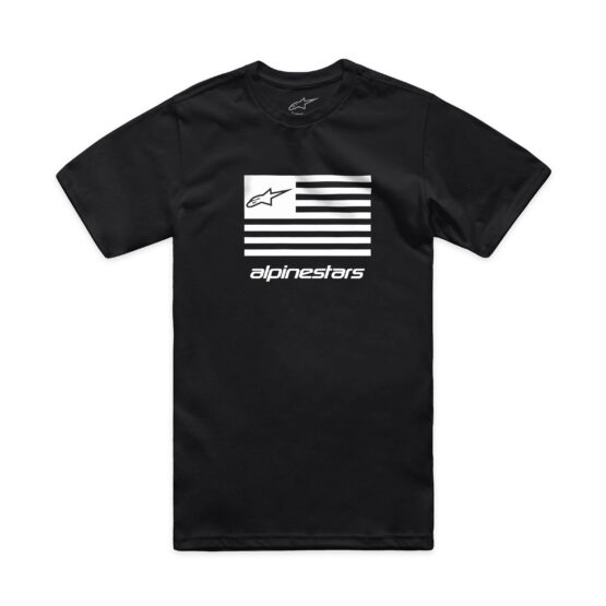 Alpinestars Flag CSF Tee Black/White Large