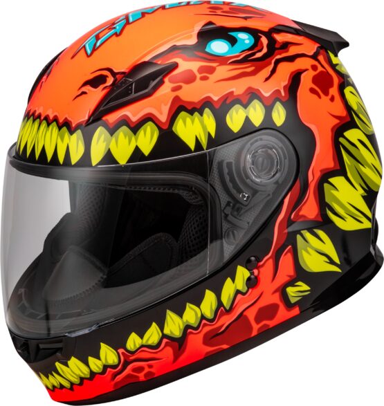 GMAX Youth GM-49Y Drax Helmet Orange Large