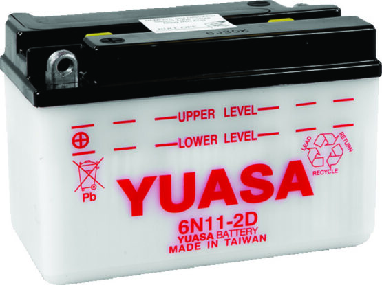Yuasa 6N11-2D Conventional 6V Battery